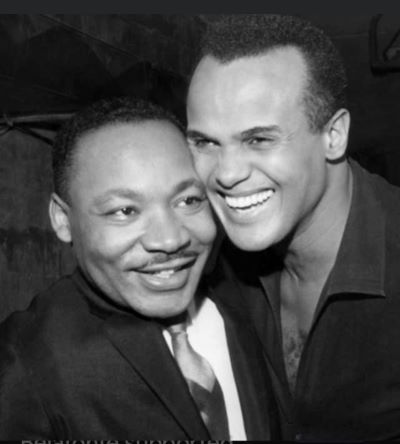 MLK
        & Harry Belafonte