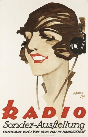 Radio Headphone Girl