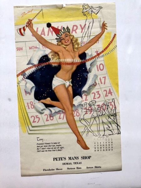 Pinup New Year