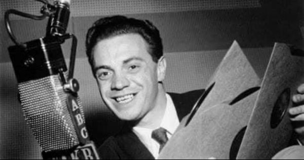 Alan Freed at Mic