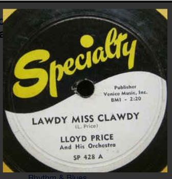 Lawdy Lloyd Price